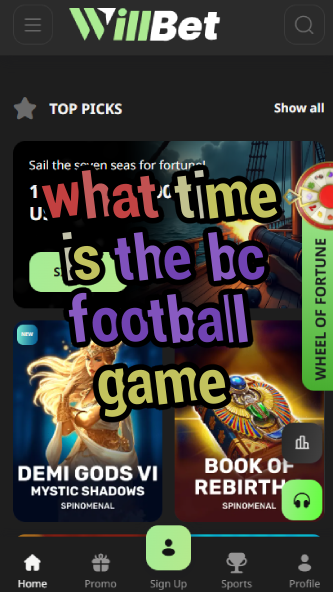 What Time is the BC Football Game?-vz72fvrf.com